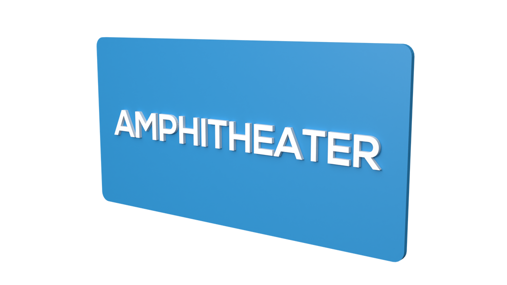 Amphitheater Sign Amphitheater Signage