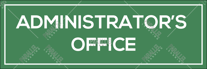 Administrators Office Sign | Administrators Office Door sign | Custom ...