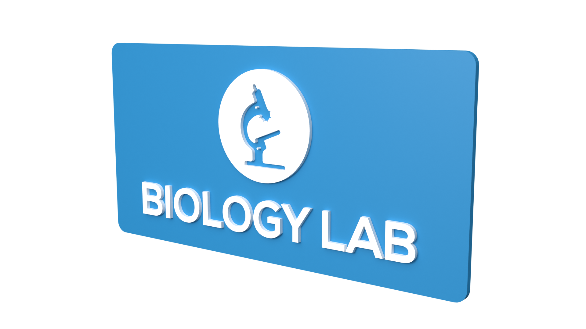 BIOLOGY LAB | BIOLOGY LAB Signage