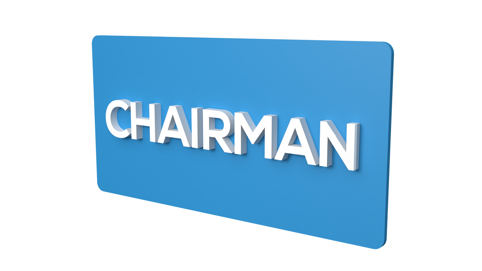 Forcheerman Sign Chairman sign | Chairman sign board | Chairman Signage | Chairman name ...