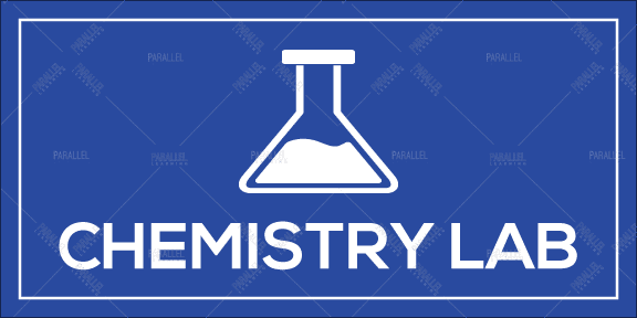Chemistry Lab | Chemistry Lab sticker | Chemistry Lab signage