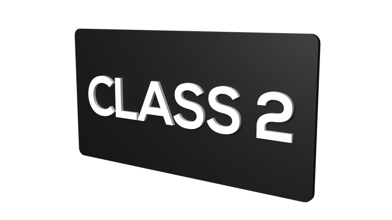 Class room signage | Class room Nameplate | Educational Signage ...