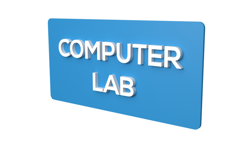 Computer Lab | Computer Lab Signage | Computer Lab sign board