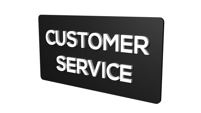 Customer Service sign | Customer Service Signage | Customer Service ...