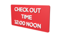Check Out Time 12 Noon - Parallel Learning