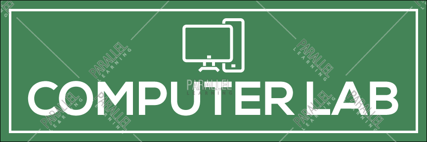 Computer Lab | Computer Lab signage | Computer Lab sticker