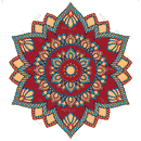 Rangoli Sticker_17 - Parallel Learning