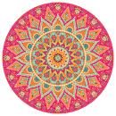 Rangoli Sticker_22 - Parallel Learning