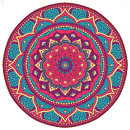 Rangoli Sticker_26 - Parallel Learning