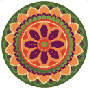 Rangoli Sticker_29 - Parallel Learning