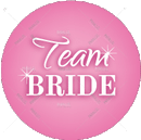 Team Bride Round Badge (58mm) - Parallel Learning