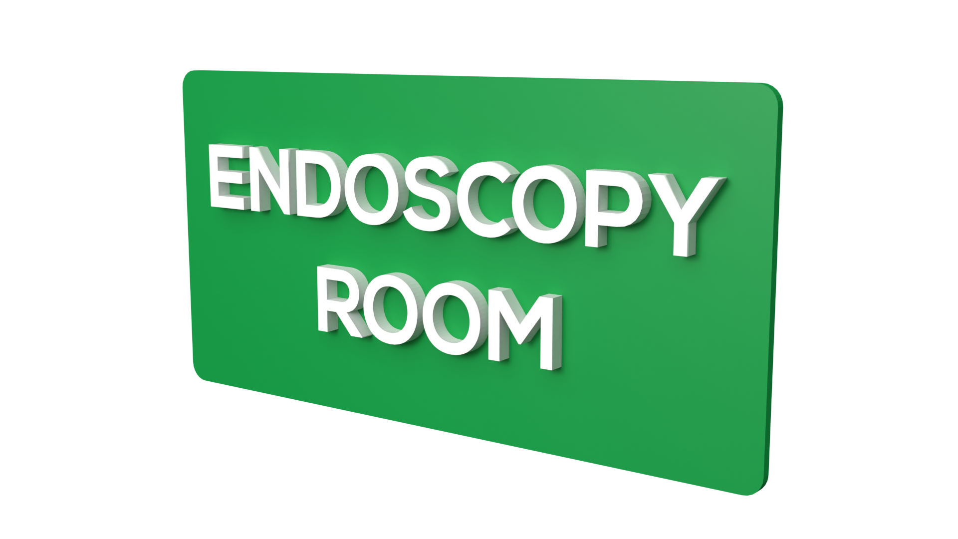 Endoscopy Room | Endoscopy Room Signage