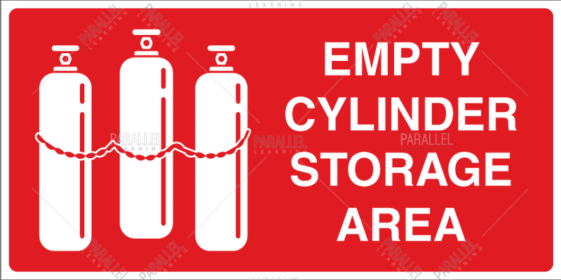 Empty Cylinder Storage Area - Parallel Learning
