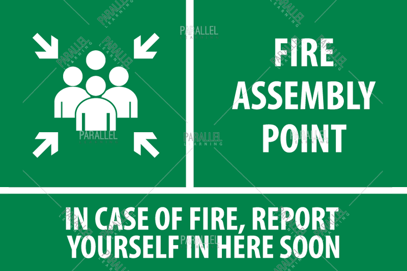 Fire Assembly Point | Fire Assembly Point signage | Fire Assembly Point ...