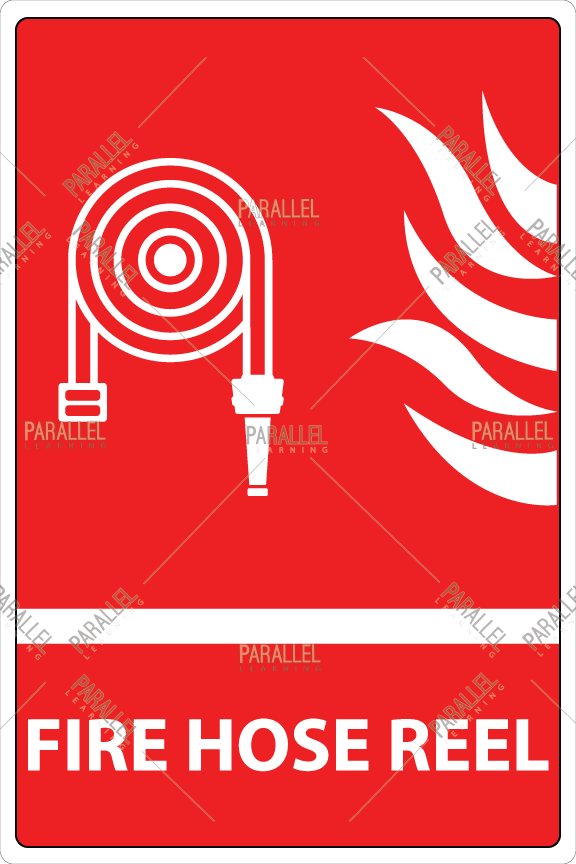Hose Sticker Fire Hose Reel | Fire Hose Reel signage | Fire Hose Reel sticker & posters