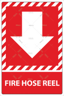 Fire Hose Reel Down Arrow - Parallel Learning