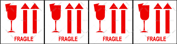 Fragile- Pack of 4 - Parallel Learning