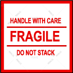 Fragile -Handle with care- Pack of 4 - Parallel Learning
