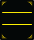 Golden Acrylic Name Plate | Size 10 X 12 inch_Style_001