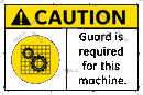 Caution Guard required for Machine - Parallel Learning