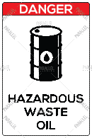 Danger - Hazardous Waste Oil - Parallel Learning