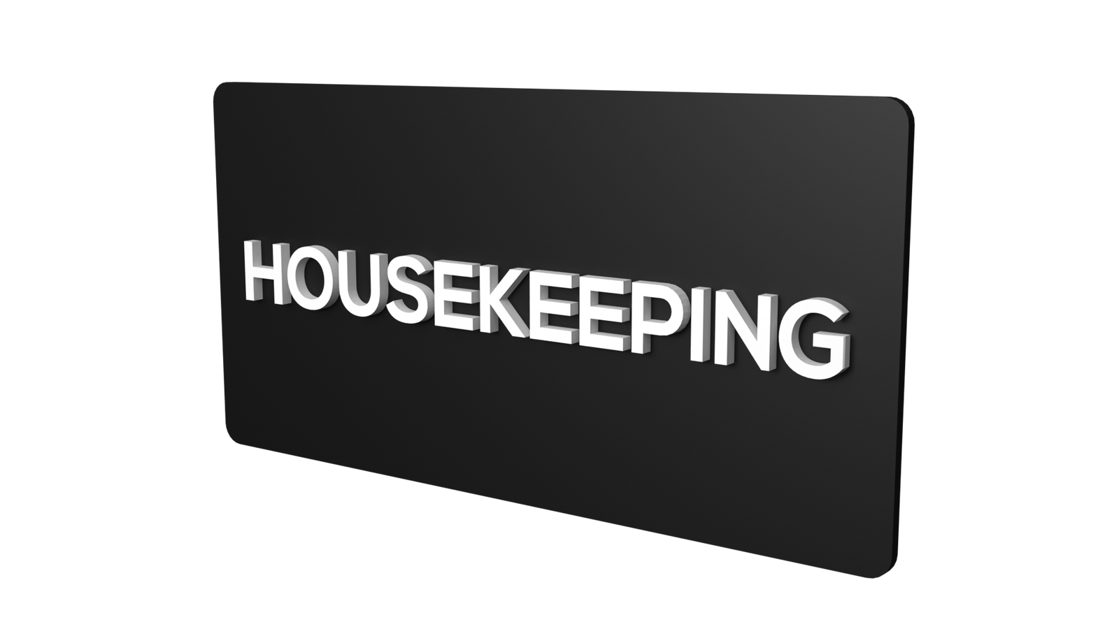 Housekeeping signboard Housekeeping Signage