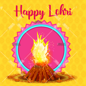 Happy Lohri_Fire 