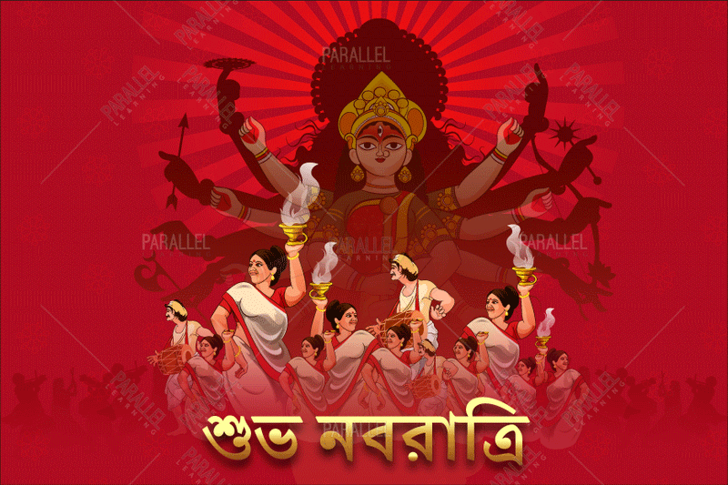 Navratri Poster_17 - Bengali - Parallel Learning