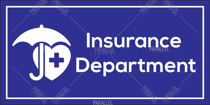 Insurance Department signage | Insurance Department sticker & posters