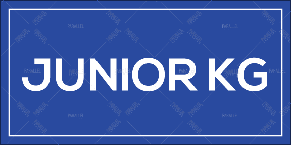 Junior KG signage | Junior KG sticker & poster