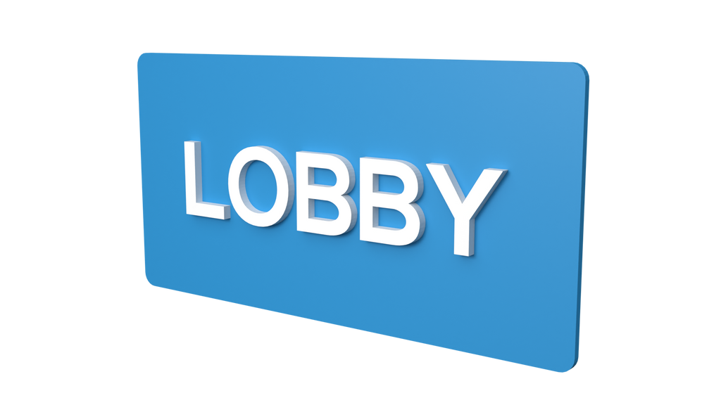 Lobby signboard | Lobby Signage