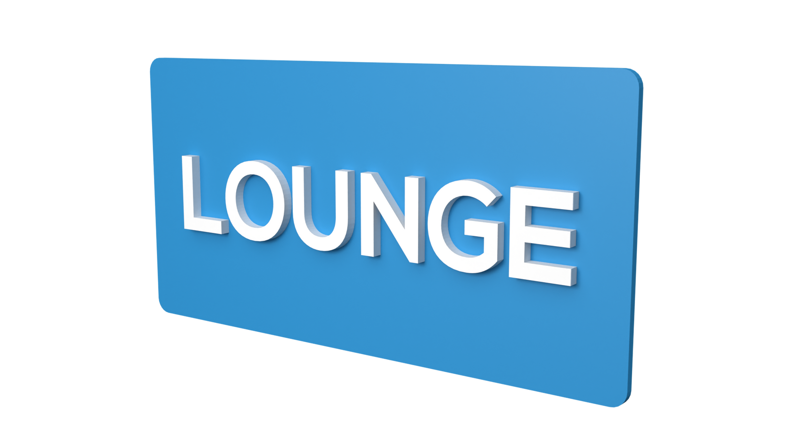 Lounge Sign board | Lounge Signage
