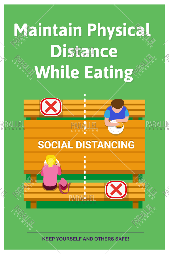 Maintain Physical Distance while Eating - Parallel Learning