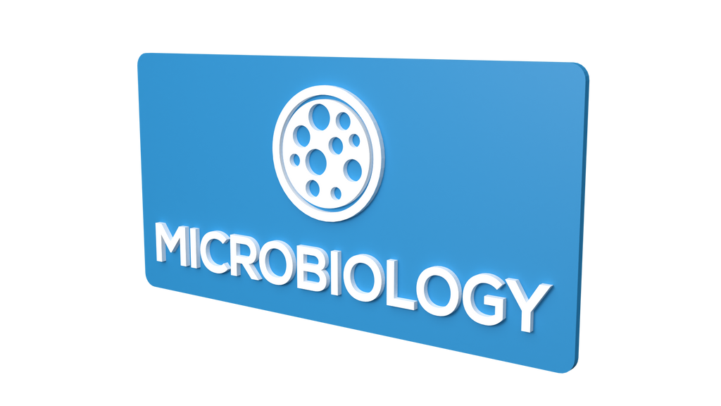 Microbilogy Sign Microbiology | Microbiology Signage
