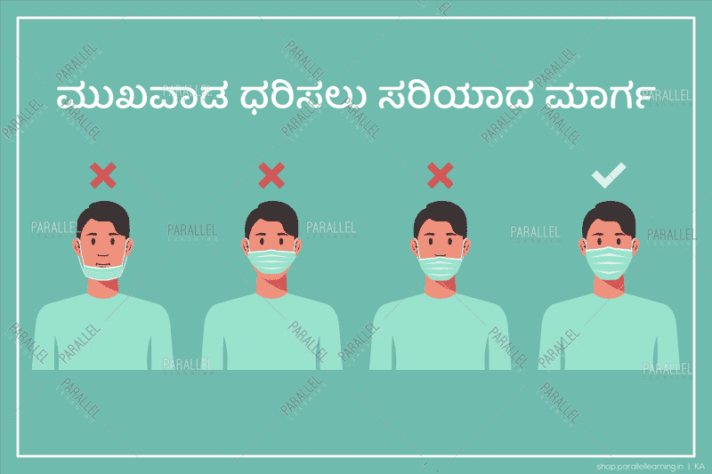 Mask - Correct Way - Kannada - Parallel Learning
