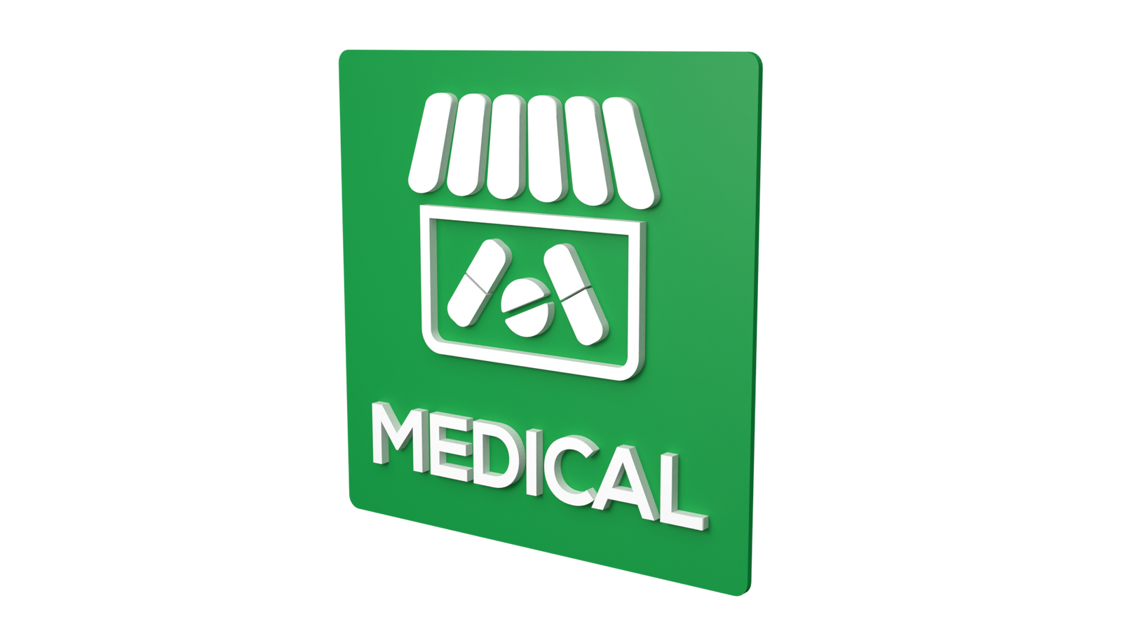 Medical | medical store | Medical sign board | Medical store name plate