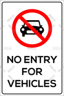 No Entry For Vehicles - Parallel Learning