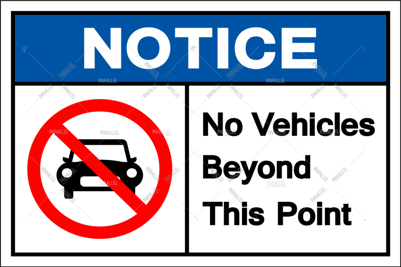 No Vehicles Beyond This Point - Parallel Learning
