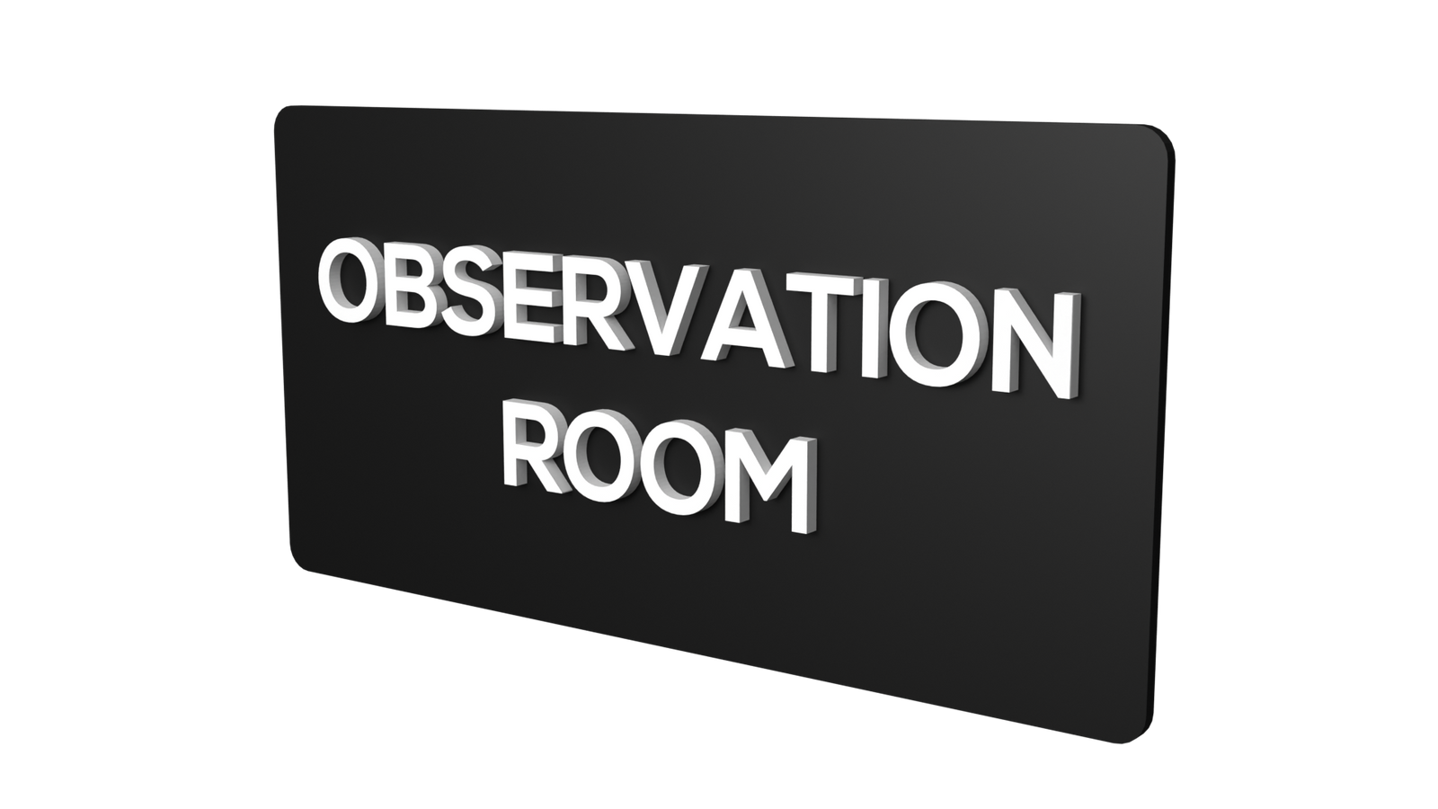 Observation Room signboard | Observation Room Signage