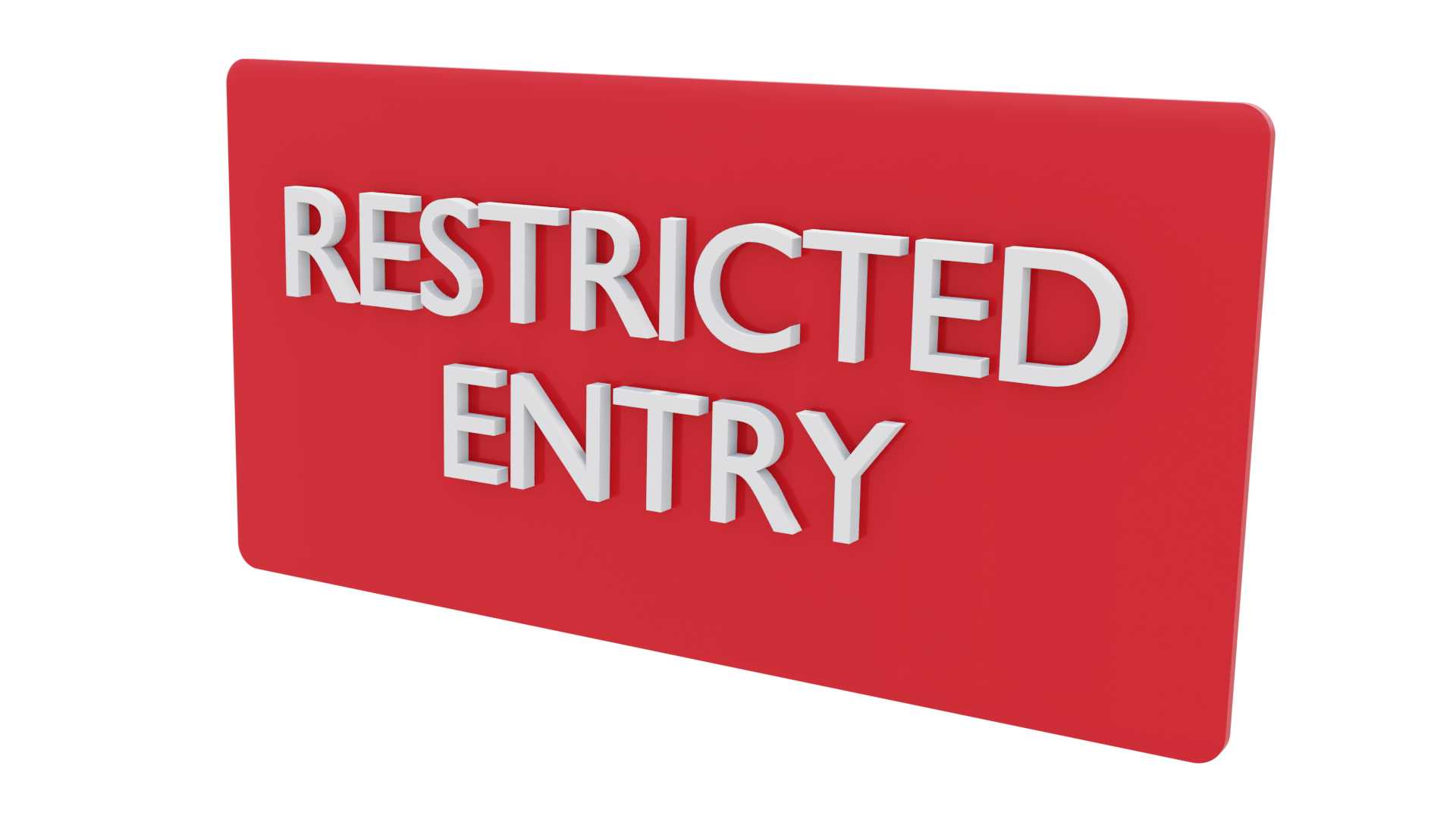 Restricted Entry | Restricted Entry Signage | Restricted Entry signboard