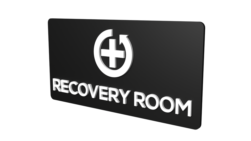 RECOVERY ROOM | RECOVERY ROOM signboard & Signage