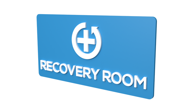 RECOVERY ROOM | RECOVERY ROOM signboard & Signage