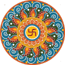 Rangoli Sticker_02 - Parallel Learning