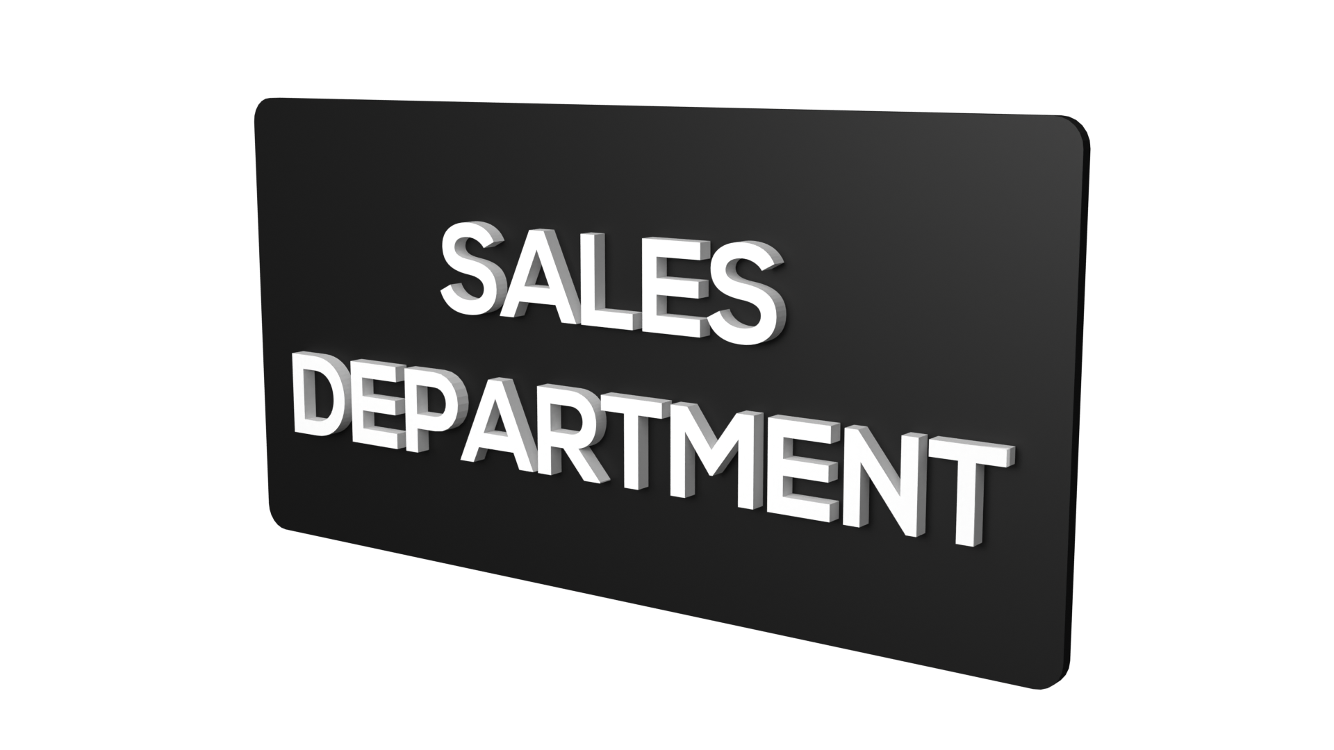 Sales Department sign board | Sales Department Signage