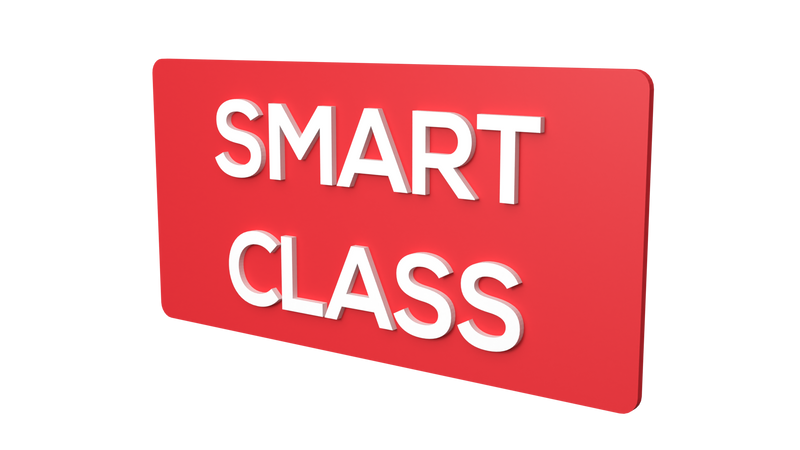 Smart Class Sticker Smart Class | Smart Class signage | Smart Class signboard