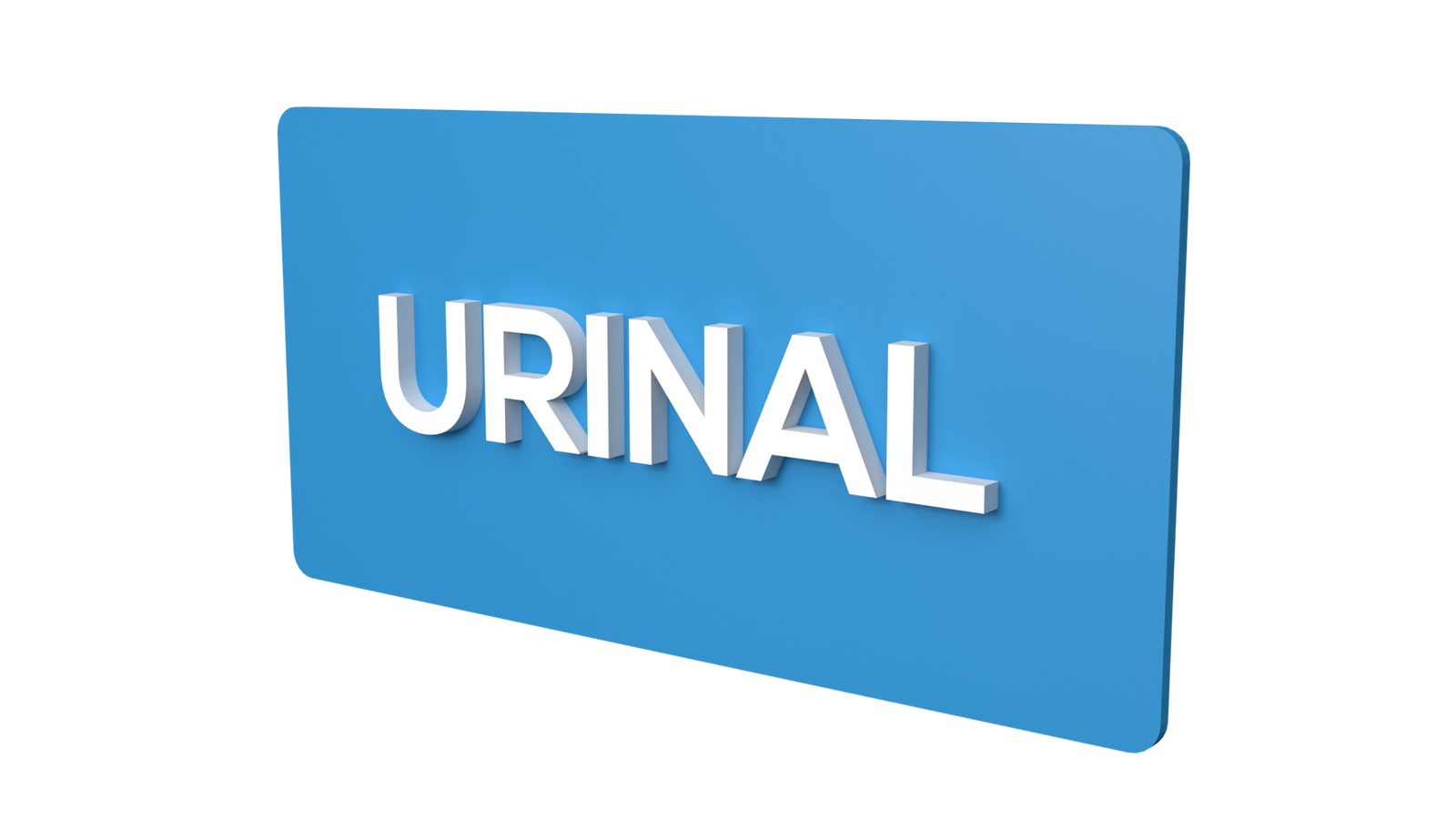 urinal signage male urinal signage