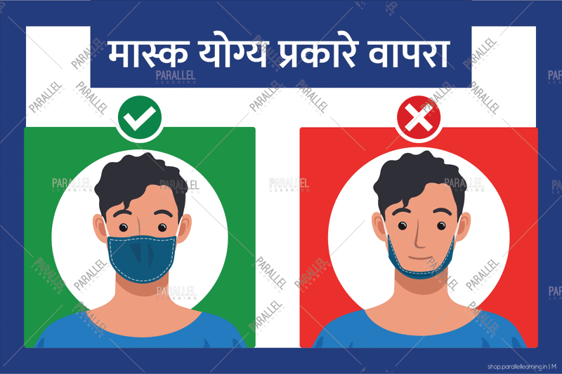 Wear Mask Properly - Marathi - Parallel Learning