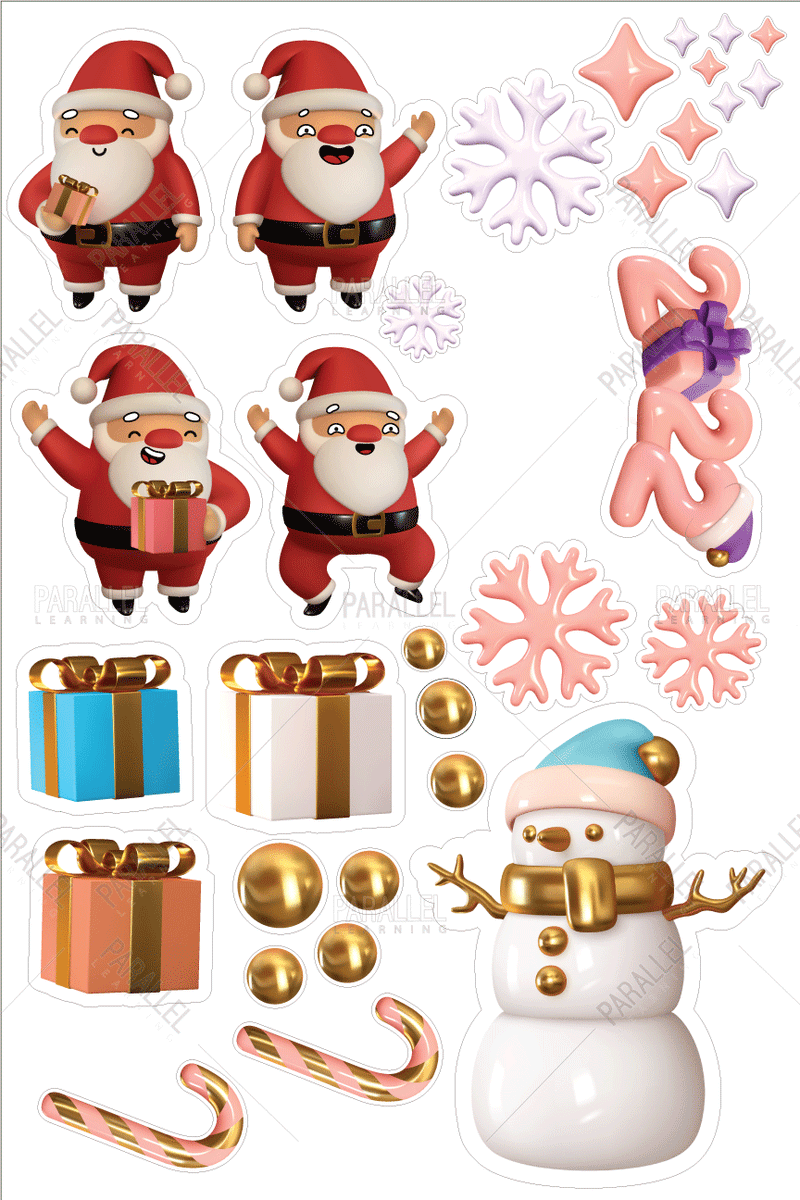 Christmas Cut Out Pack - Parallel Learning