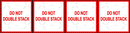 Do Not Double Stack- Pack of 4 - Parallel Learning