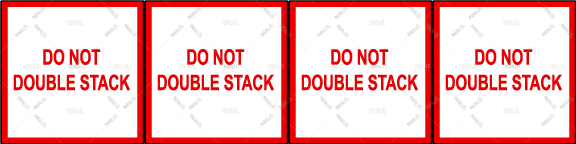 Do Not Double Stack- Pack of 4 - Parallel Learning